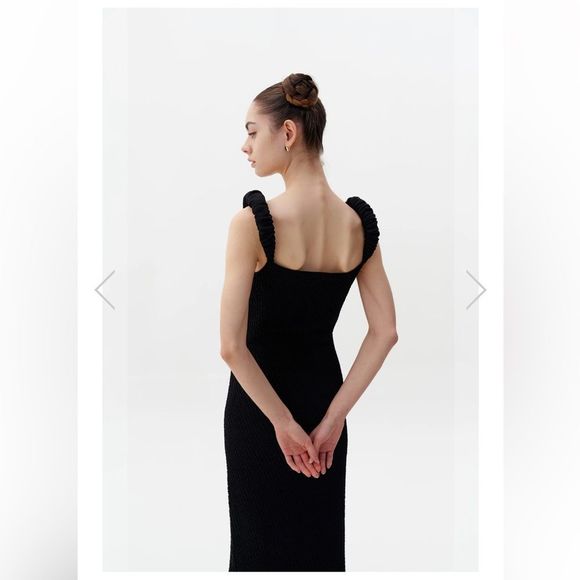 PH5 NESO BUBBLE 3D-BUBBLE RUCHED MAXI TANK DRESS SMALL - Picture 6 of 16